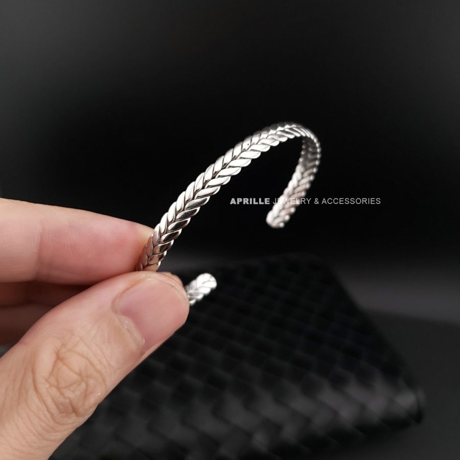 Vòng tay nguyệt quế | Stainless Steel - Ảnh 5